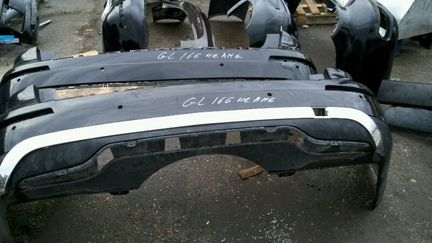 Бампер задний мерседес GL 166 не амг