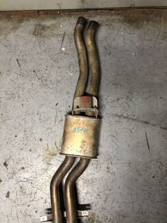 Трасса выхлопная без банки BMW E46 M54