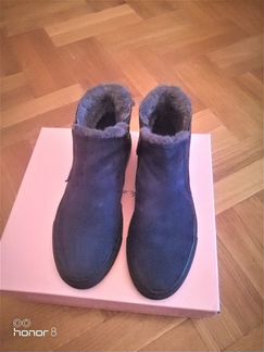 Полуботинки замшевые Baldinini зимние