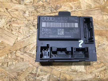 Блок управления двери передний правый Audi A6 C6