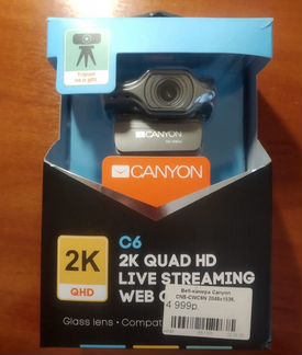 Веб-камера Canyon CNS-CWC6N (2021 год)