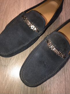 Замшевые мокасины Baldinini