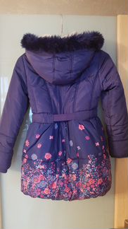 Пальто на девочку 140