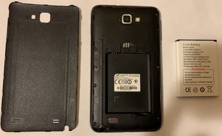 Смартфон samsung GT-N7000 galaxy note