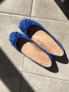 Балетки Синие Paolo conte новые 38