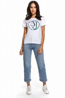 Женская футболка - White