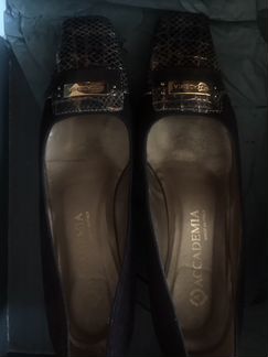 Туфли замшевые на маленьком каблуке