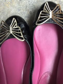 Балетки кожаные 37,5