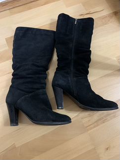 Сапоги замшевые 39 размера