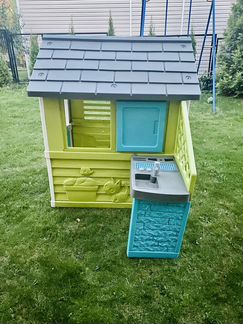 Детский домик Smoby с песочницей