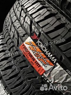 Новые Шины R16 265/70 Yokohama G015