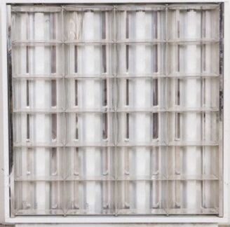 Светильник встраиваемый потoлочный Бeлый 600x90x60