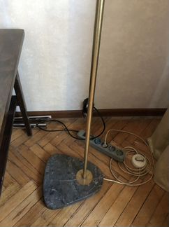 Торшер напольный камень