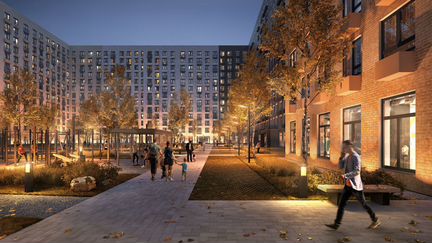 1-к квартира, 49.3 м², 8/30 эт.
