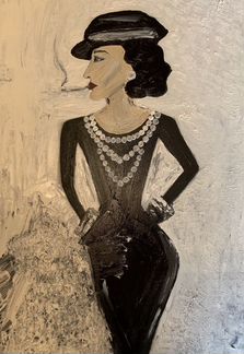 Картина новая «Шанель».Chanel.Масло
