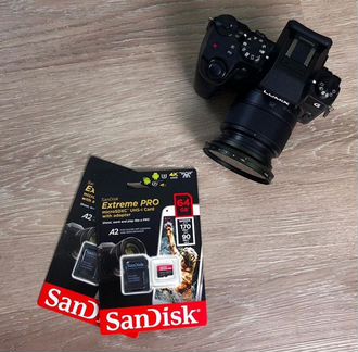 Карты памяти SanDisk 64, 128, 256 Гб MicroSD