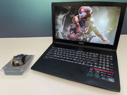 Игровой ноутбук MSI i7 16GB GTX