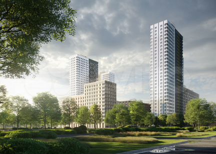 1-к квартира, 34.1 м², 24/30 эт.