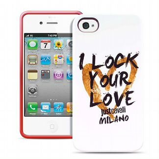 Чехол-накладка iPhone 5/5S/SE Just Cavalli serpen