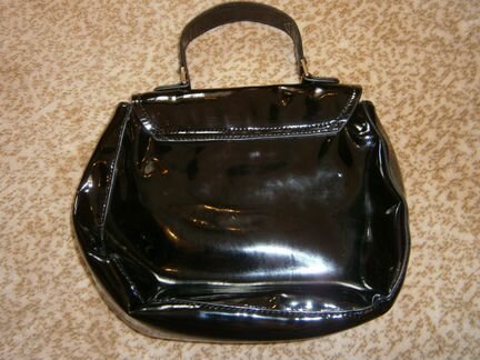 Сумка лак-кожа Ferre Milano Италия новая